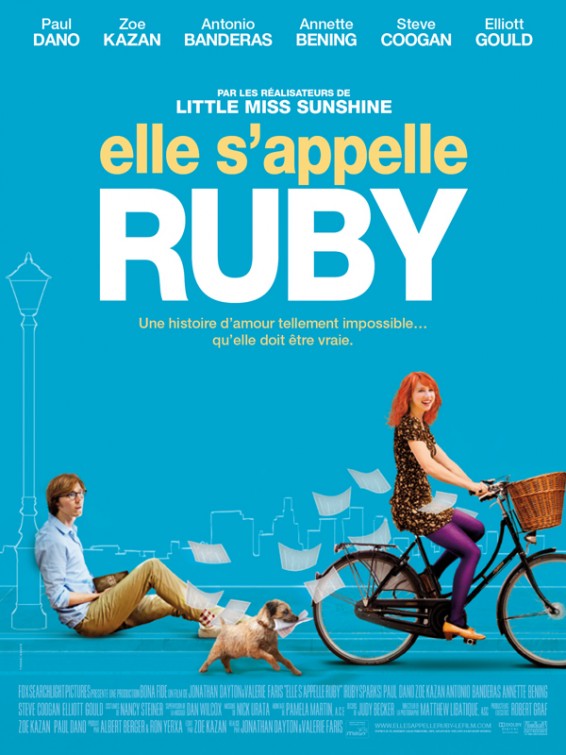 1000 piece jigsaw puzzle for the movie poster: Ruby Sparks (2012) ver2