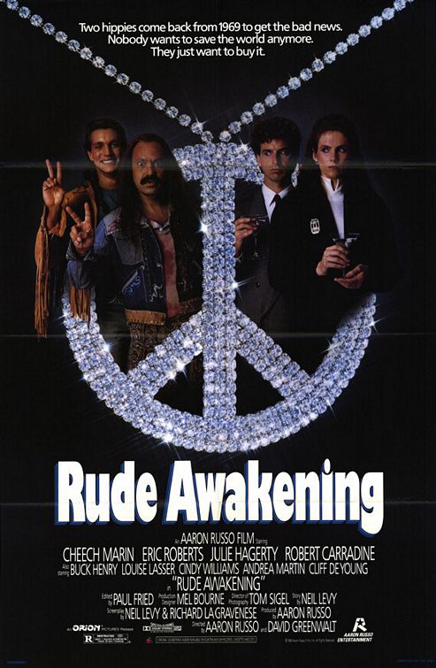 the movie poster: Rude Awakening (1989)