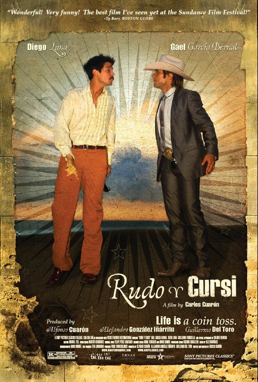 1000 piece jigsaw puzzle for the movie poster: Rudo y Cursi (2009)
