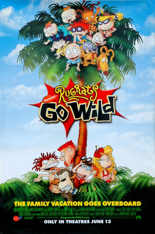 the movie poster: Rugrats Go Wild (2003)