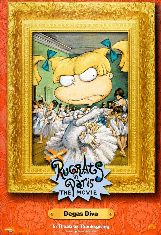 1000 piece jigsaw puzzle for the movie poster: Rugrats in Paris: The Movie (2000) ver3