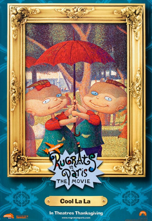 1000 piece jigsaw puzzle for the movie poster: Rugrats in Paris: The Movie (2000) ver4
