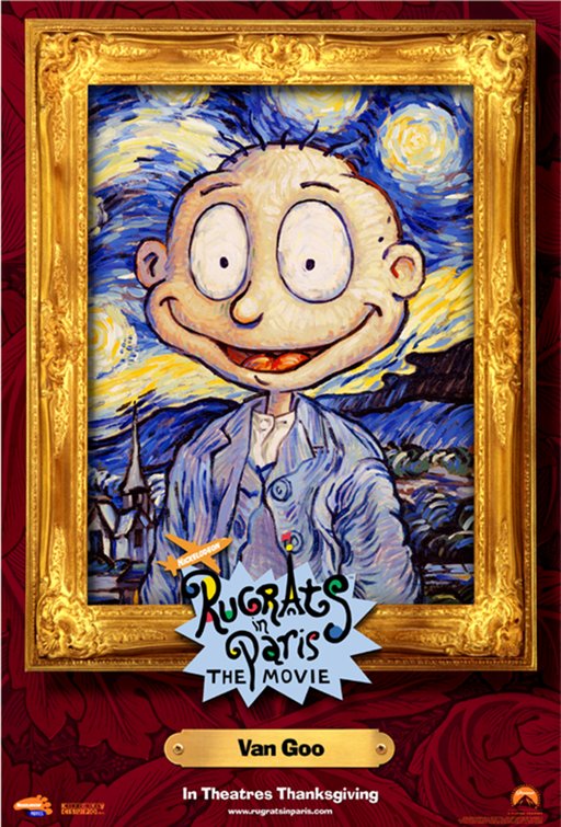 1000 piece jigsaw puzzle for the movie poster: Rugrats in Paris: The Movie (2000) ver7