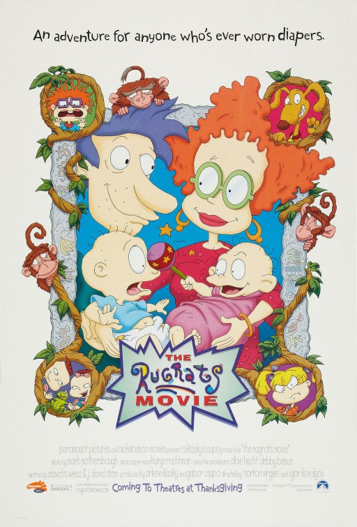 the movie poster: The Rugrats Movie (1998) ver2