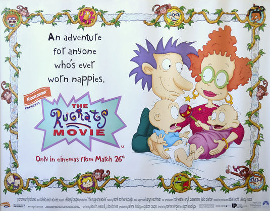 1000 piece jigsaw puzzle for the movie poster: The Rugrats Movie (1998) ver3