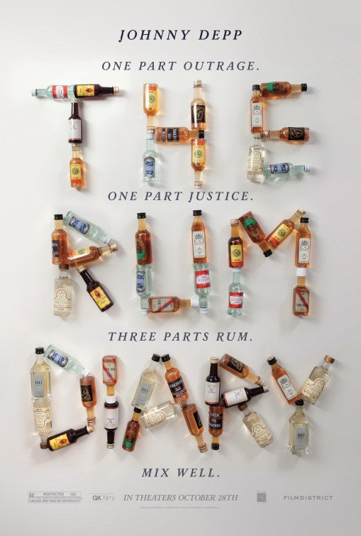 1000 piece jigsaw puzzle for the movie poster: The Rum Diary (2011)