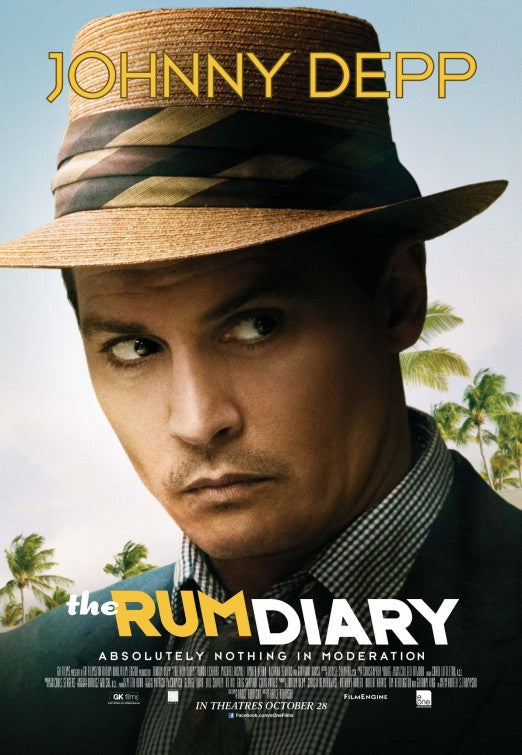1000 piece jigsaw puzzle for the movie poster: The Rum Diary (2011) ver2