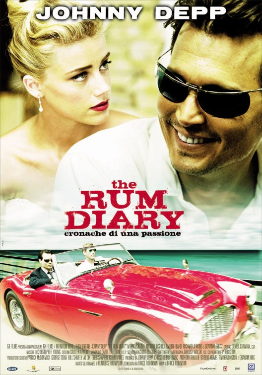 1000 piece jigsaw puzzle for the movie poster: The Rum Diary (2011) ver6