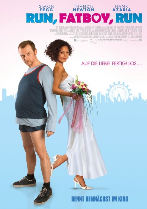 the movie poster: Run, Fat Boy, Run (2008) ver3