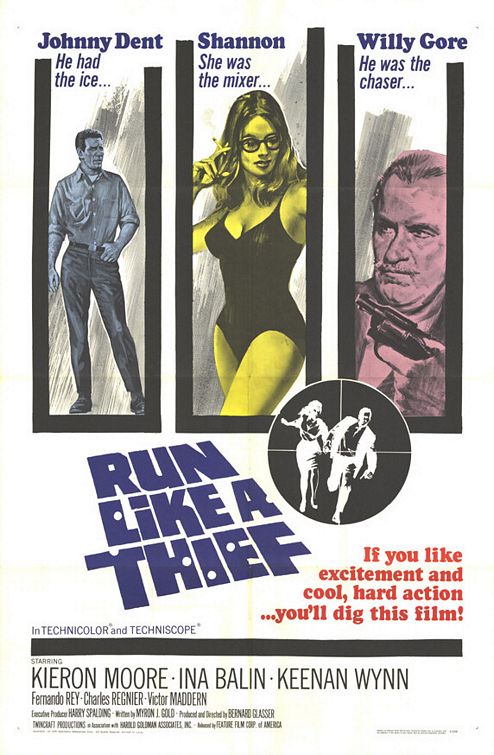 the movie poster: Run Like a Thief (1968)