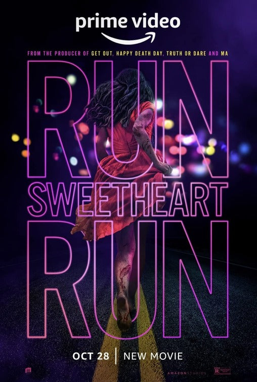 1000 piece jigsaw puzzle for the movie poster: Run Sweetheart Run (2022)