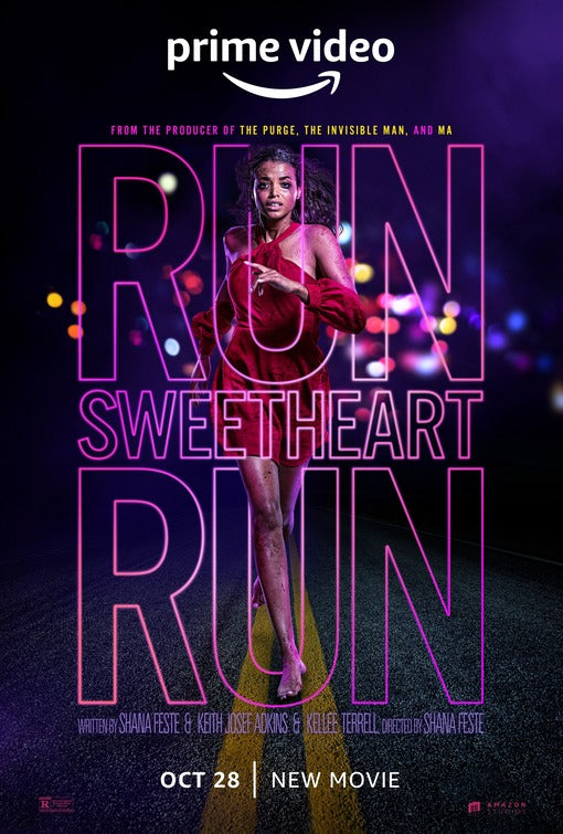 1000 piece jigsaw puzzle for the movie poster: Run Sweetheart Run (2022) ver2