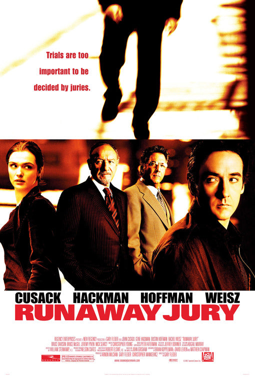 the movie poster: Runaway Jury (2003)