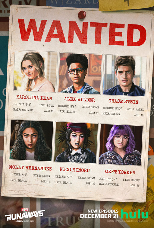 1000 piece jigsaw puzzle for tv poster: Runaways, ver10