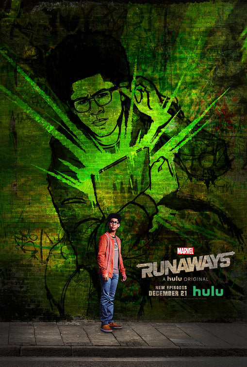 1000 piece jigsaw puzzle for tv poster: Runaways, ver16
