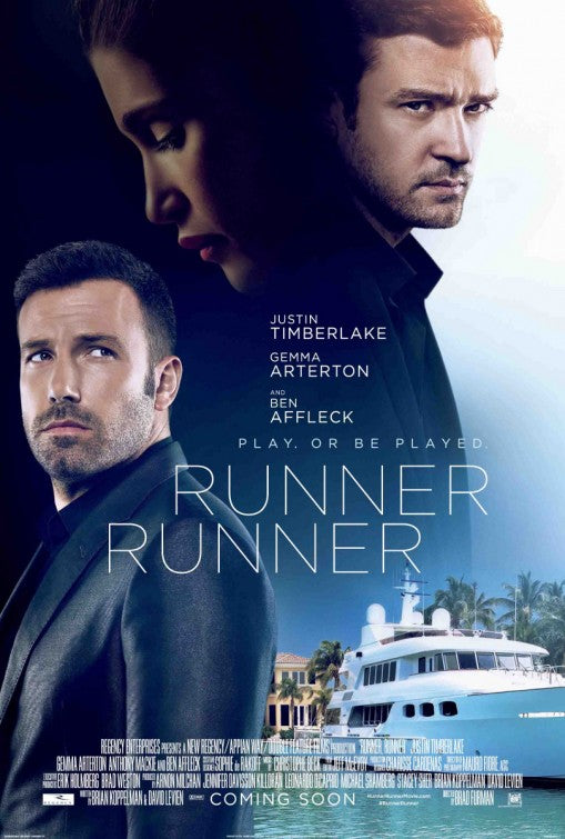 1000 piece jigsaw puzzle for the movie poster: Runner, Runner (2013) ver2
