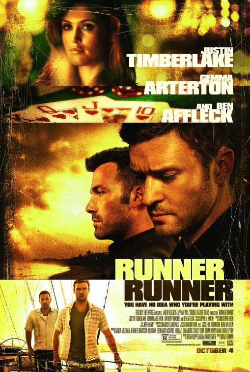 1000 piece jigsaw puzzle for the movie poster: Runner, Runner (2013) ver3