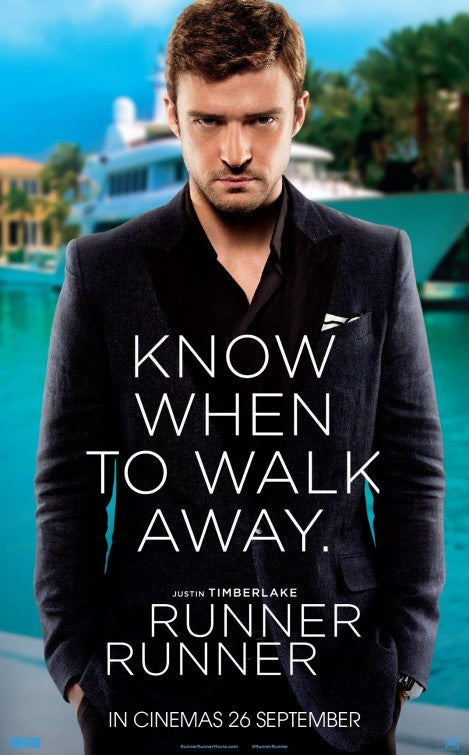 1000 piece jigsaw puzzle for the movie poster: Runner, Runner (2013) ver6