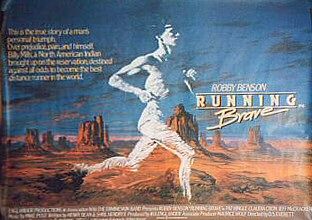 the movie poster: Running Brave (1983) ver2