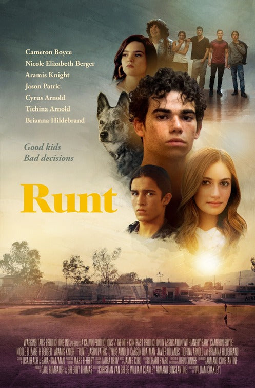 1000 piece jigsaw puzzle for the movie poster: Runt (2021)