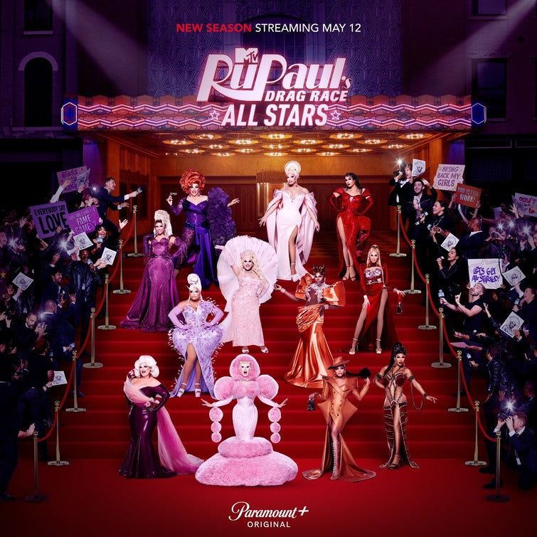 1000 piece jigsaw puzzle for tv poster: RuPaul's Drag Race All Stars, ver5