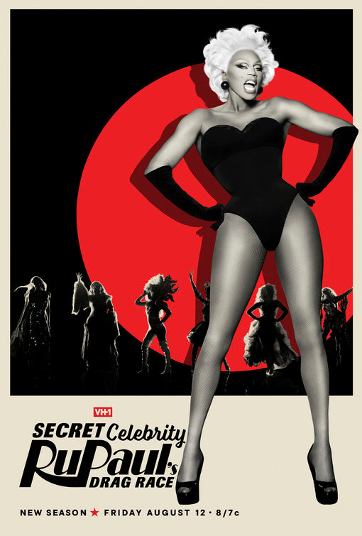 1000 piece jigsaw puzzle for tv poster: RuPaul's Secret Celebrity Drag Race