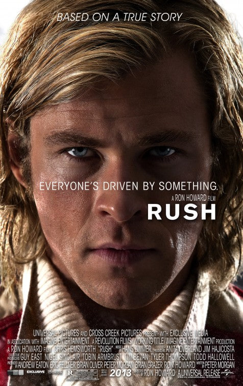 1000 piece jigsaw puzzle for the movie poster: Rush (2013)