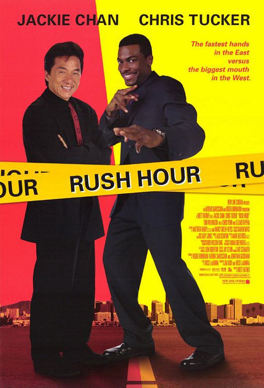 the movie poster: Rush Hour (1998) ver2