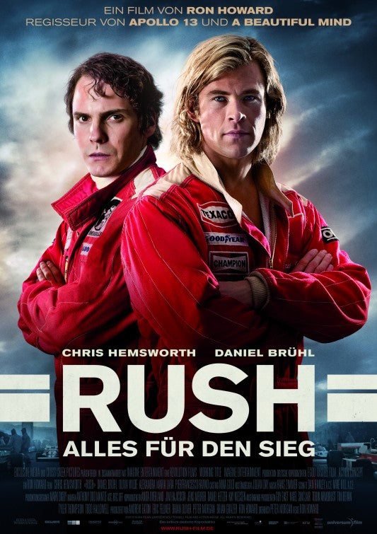 1000 piece jigsaw puzzle for the movie poster: Rush (2013) ver11