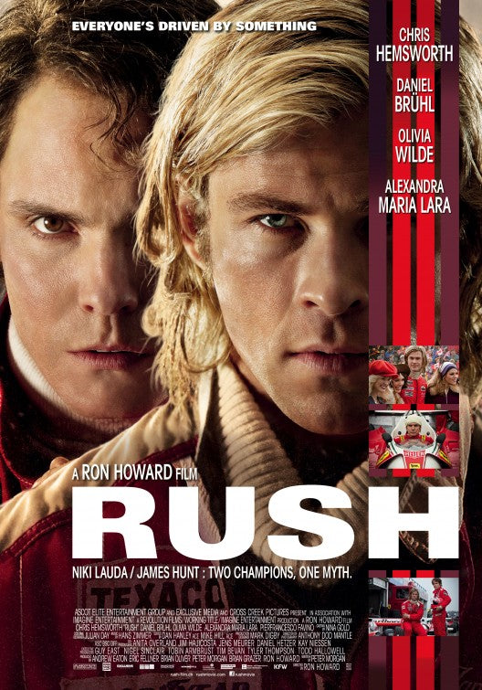 1000 piece jigsaw puzzle for the movie poster: Rush (2013) ver12