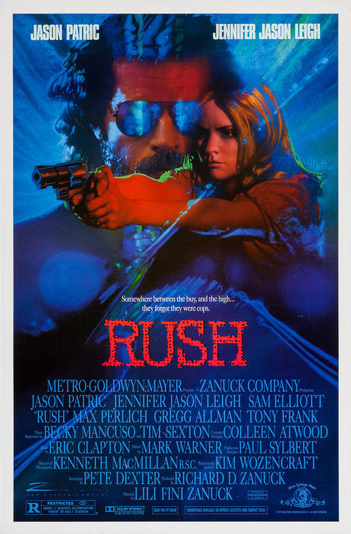 the movie poster: Rush (1991) ver2