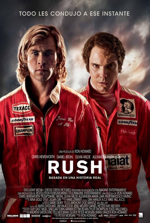 1000 piece jigsaw puzzle for the movie poster: Rush (2013) ver2
