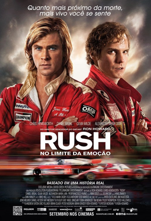 1000 piece jigsaw puzzle for the movie poster: Rush (2013) ver7