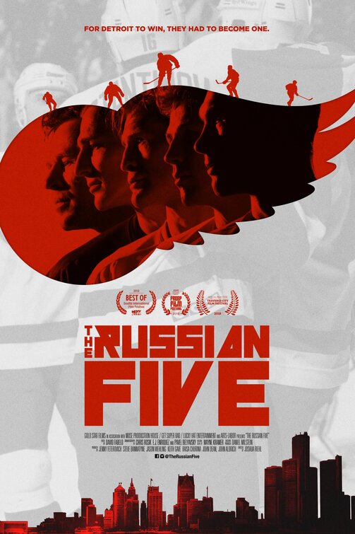 1000 piece jigsaw puzzle for the movie poster: The Russian Five (2019)