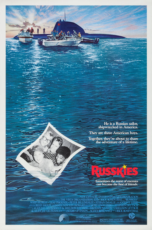 1000 piece jigsaw puzzle for the movie poster: Russkies (1987) ver2