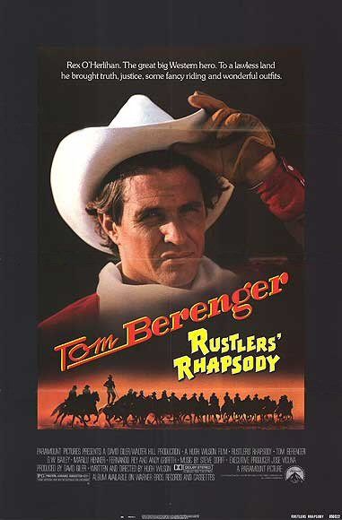 the movie poster: Rustlers' Rhapsody (1985)