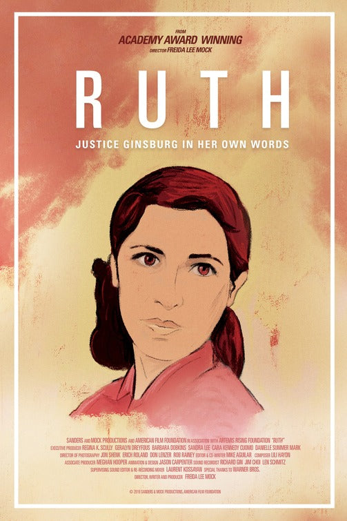 1000 piece jigsaw puzzle for the movie poster: RUTH - Justice Ginsburg in her own Words (2021)