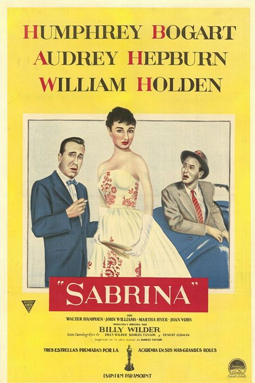 the movie poster: Sabrina (1954) ver4