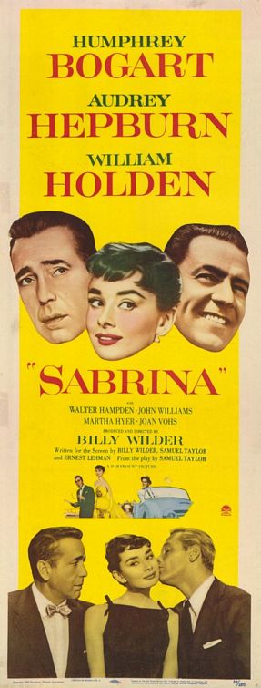 the movie poster: Sabrina (1954) ver6