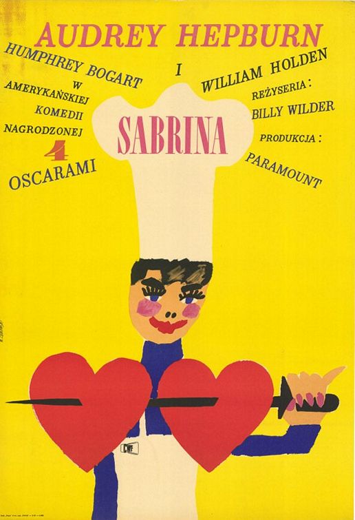 the movie poster: Sabrina (1954) ver7