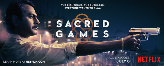1000 piece jigsaw puzzle for tv poster: Sacred Games, ver11
