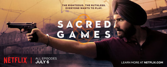 1000 piece jigsaw puzzle for tv poster: Sacred Games, ver12
