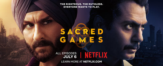 1000 piece jigsaw puzzle for tv poster: Sacred Games, ver15