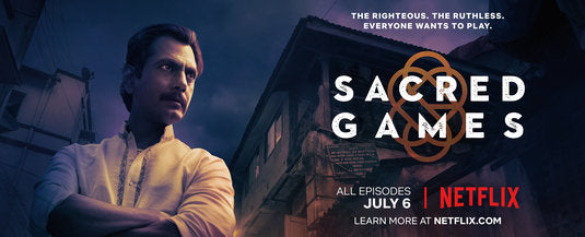 1000 piece jigsaw puzzle for tv poster: Sacred Games, ver16