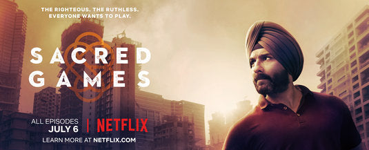 1000 piece jigsaw puzzle for tv poster: Sacred Games, ver17