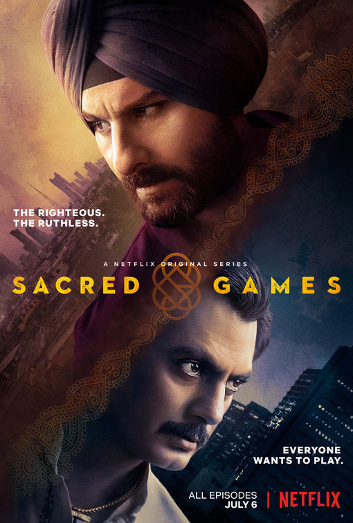 1000 piece jigsaw puzzle for tv poster: Sacred Games, ver2