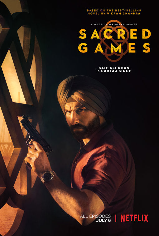 1000 piece jigsaw puzzle for tv poster: Sacred Games, ver5