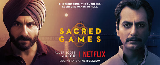 1000 piece jigsaw puzzle for tv poster: Sacred Games, ver8
