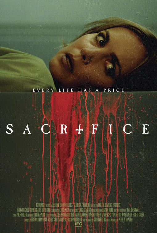 1000 piece jigsaw puzzle for the movie poster: Sacrifice (2016)