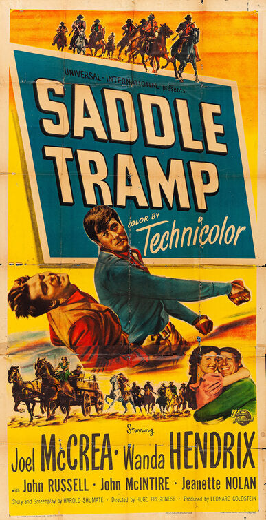 1000 piece jigsaw puzzle for the movie poster: Saddle Tramp (1950) ver2